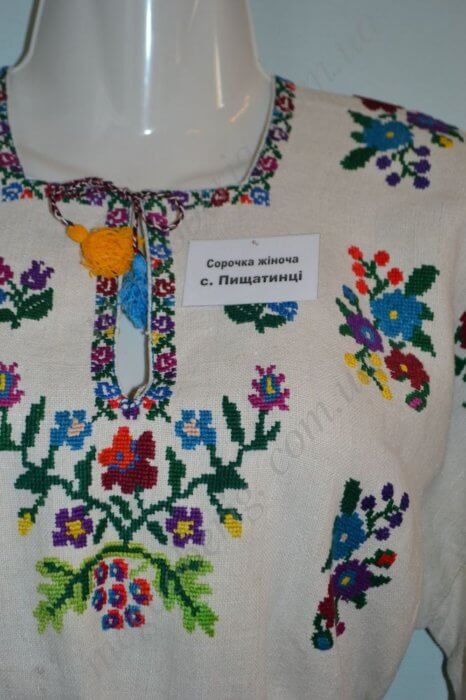 Сорочка борщівська жіноча Сорочка борщівська жіноча с. Пищатинці